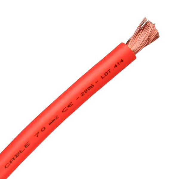 35mm2 Double Insulated Orange Welding Cable