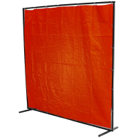 Orange PVC Welding Curtain