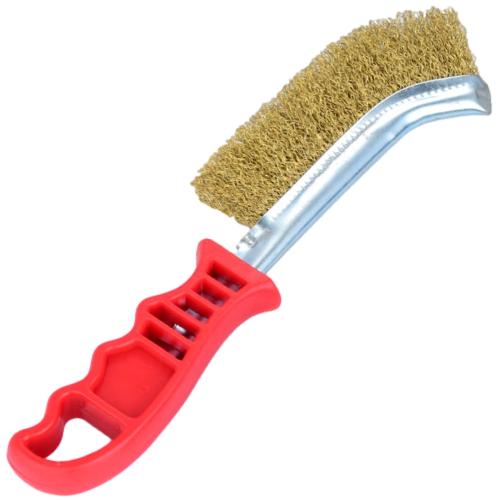 Red Handle Steel Wire Brush