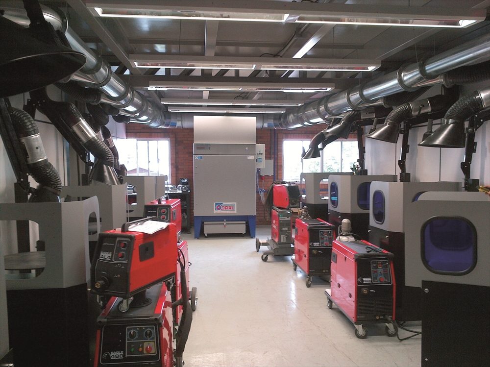 Welding Fume Extraction Systems for Colleges, Universities & Training Centres
