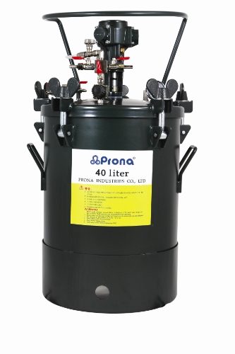 Prona 40Ltr Pressure Pot Pneumatic