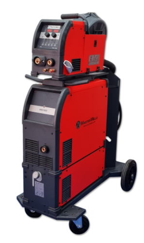 MasterWeld MW500S Pulse-Expert Water-Cooled 415V, 5 Metre Interconnection & Trolley