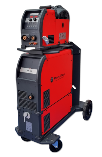 MasterWeld MW400S Water-Cooled Pulse-Expert 415V, 5 Metre Interconnection & Trolley