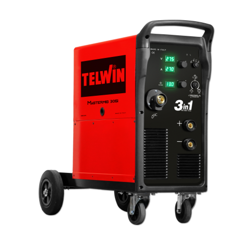Telwin MasterMIG 305i 3 in 1 Welding Package 415V