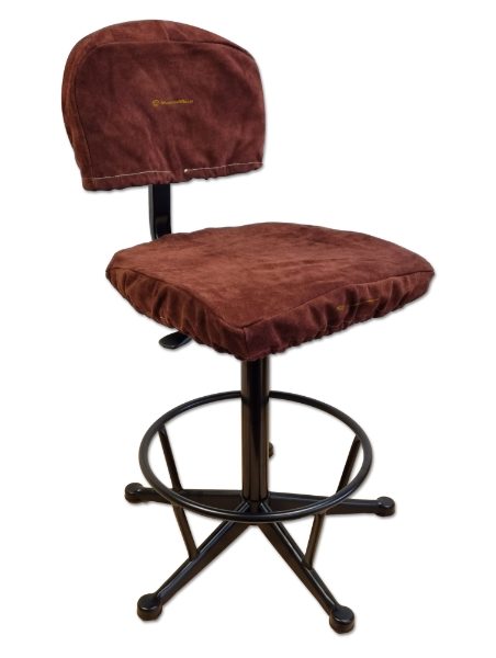 MasterWeld® Furni-Safe® Leather Welders Chair with Foot Rest 550-800mm