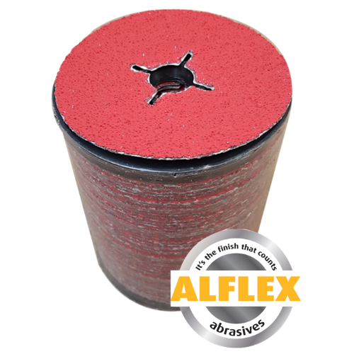 Alflex Ceramic Fibre Sanding Disc 115 x 22 P60