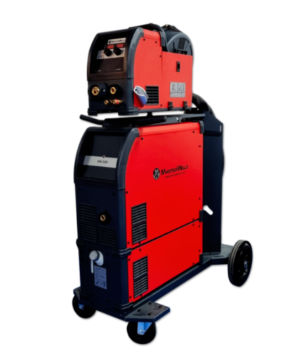 MasterWeld MW500 M-Power Water-Cooled with Separate WFU, 5 Metre Interconnection & Trolley