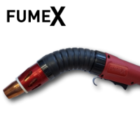 MW9100 110V Twin Motor with FumeX™ FX-450 Hybrid 3.05 Mtr Water-Cooled On-Torch Fume Extraction Package
