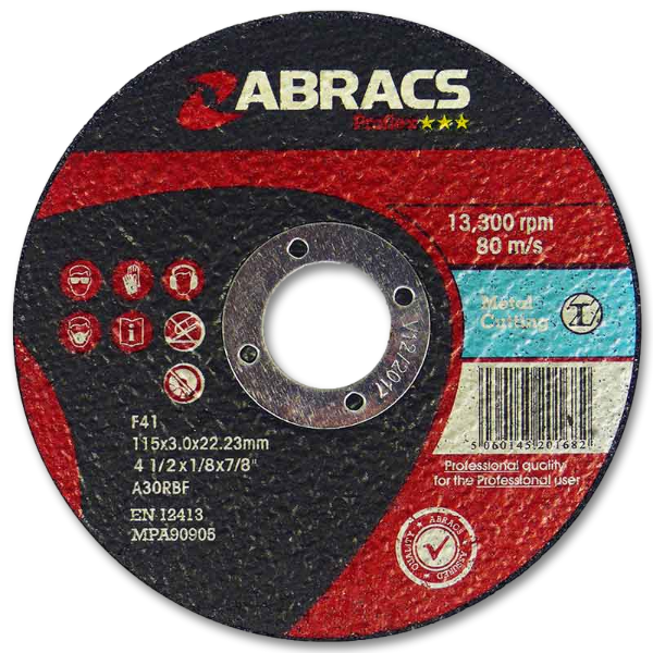 Abracs Proflex Metal Cutting Disc 180 x 22 x 3.2mm