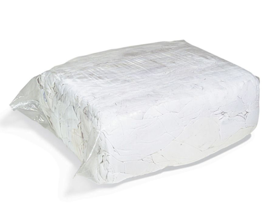 Top Quality White Sheeting Rags (10 kg)