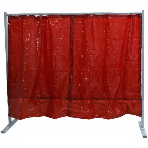 Kemper 70 600 501 Mobile Protective Welding Screen Red