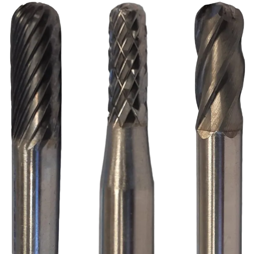 Ball Nosed Cylinder Carbide Burrs