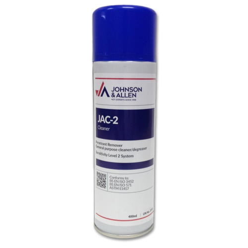 JAC2 Dye Penetrant Cleaner 400ml Aerosol