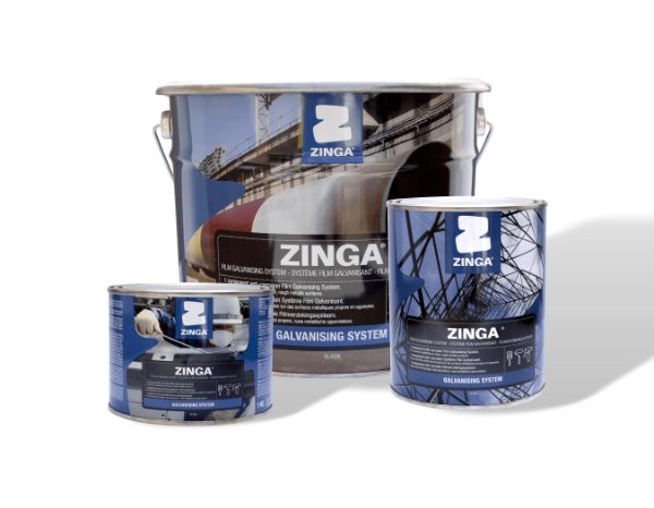 Zinga One-Component Zinc Coating Matt Grey 1kg