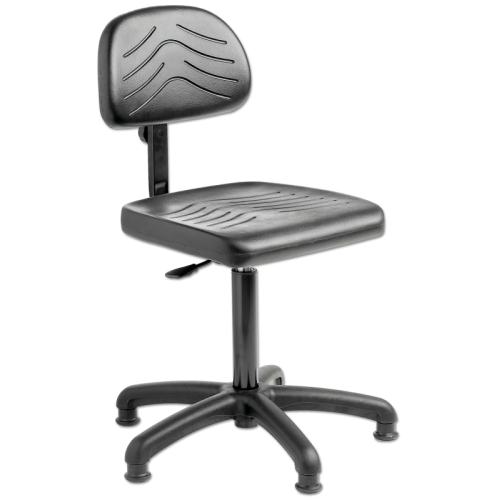 Industrial PU Welders Chair 460mm-660mm Height Adjustment