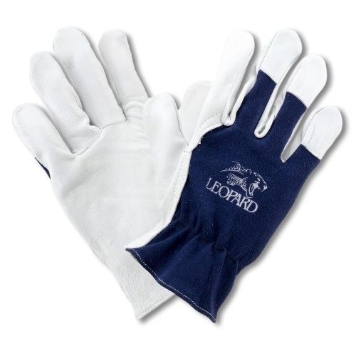 Grain Leather Driver Gloves with Cotton Back Size 7 EN388:2003