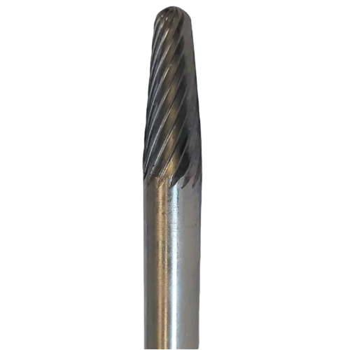 Conical Rounded End Carbide Burr Standard Cut