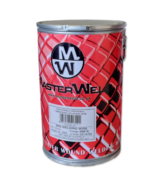 MasterWeld MW70S-6CF EnviroMIG Copper Free MIG Welding Wire 0.8mm (250kg)