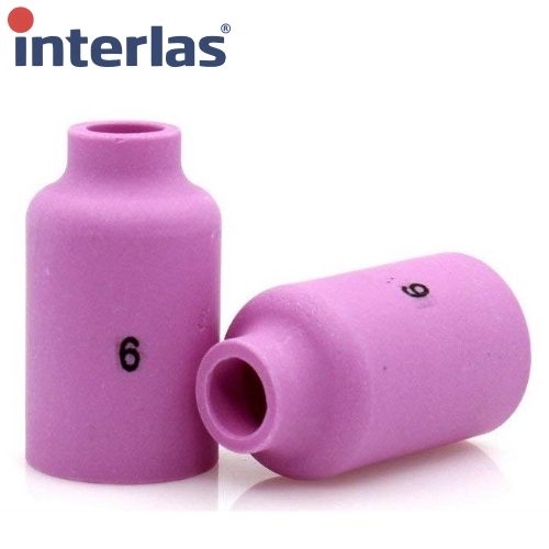 Genuine Interlas® Gas Lens Ceramic Cup3/8” Bore x 1.5/8” Pt No 0315082