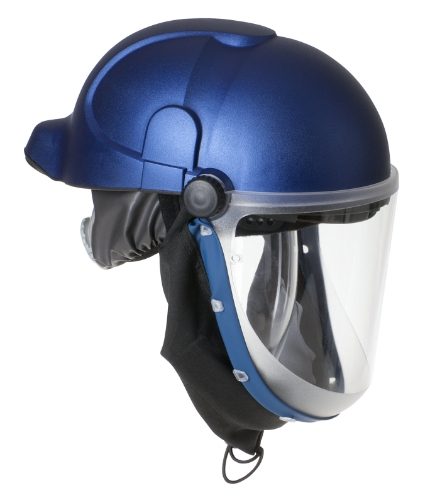 Battery Powered Air fed mask with Safety Helmet