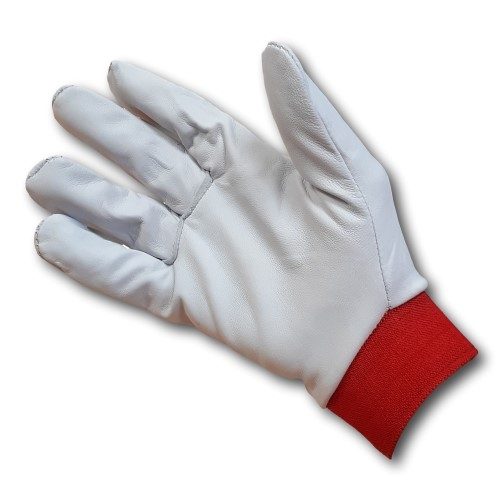 Grain Leather Driver Gloves with Velcro Size 7