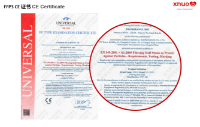 FFP3 Certificate of Conformity