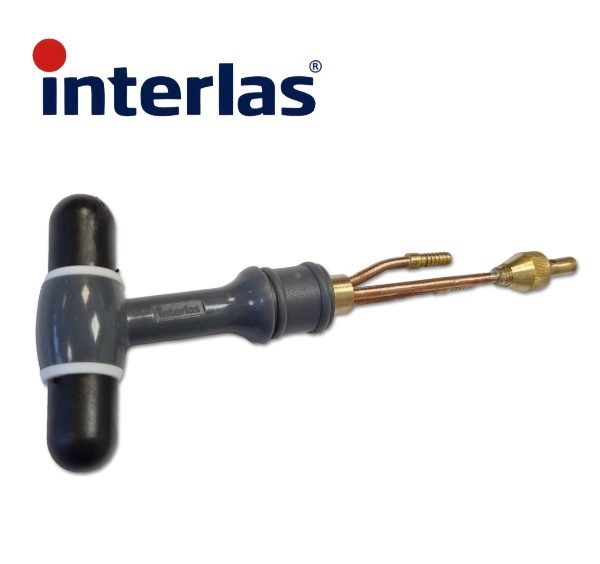 Genuine Interlas® 301 Water-Cooled TIG Torch Body