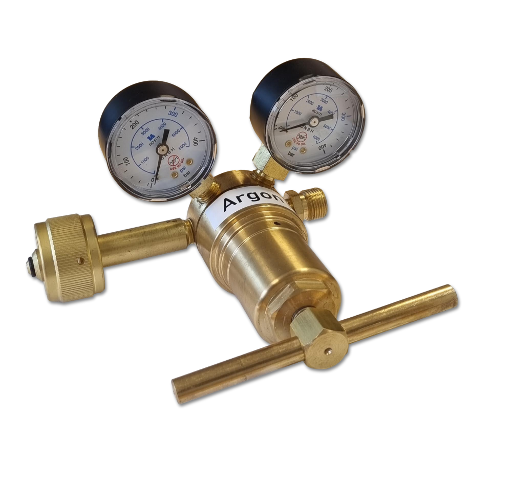 Argon High Pressure Single Stage Regulators - AES