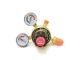 Acetylene Two Stage Gas Regulator 1.5 Bar Outlet Bottom Entry