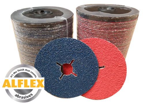Alflex Sanding Discs - Fibre backed