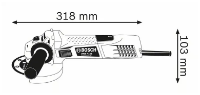 Bosch 115mm Angle Grinder GWS 7-115 110V