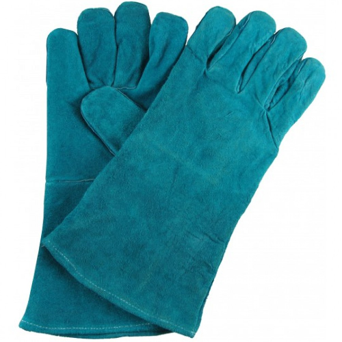 Green MIG Welding Gloves Size 10