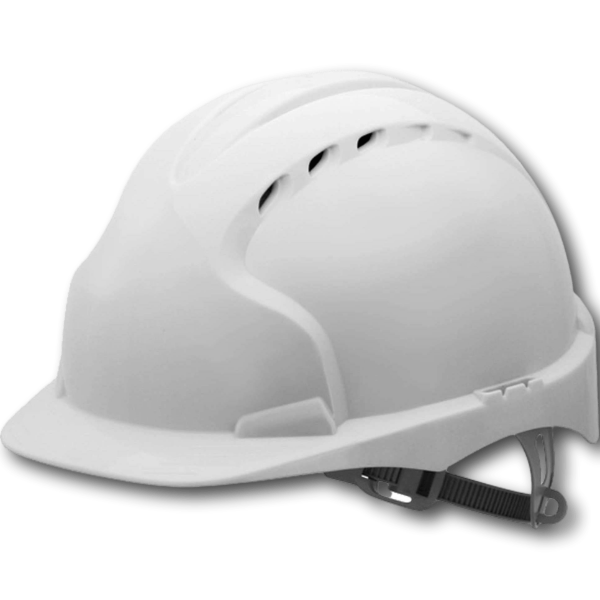 Vented Safety Helmet with Slip Rachet