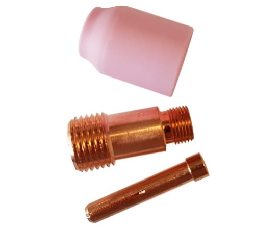 Stubby Gas Lens Parts for CS 410A TIG Welding Torch