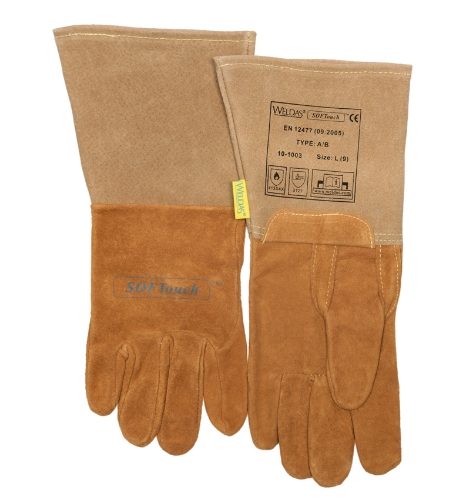 Weldas SOFTouch 10-1003 Reinforced Thumb TIG Welding Gloves