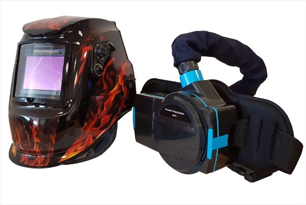 Max-Arc® MK8000 Air Fed Welding Mask with Grinding Visor