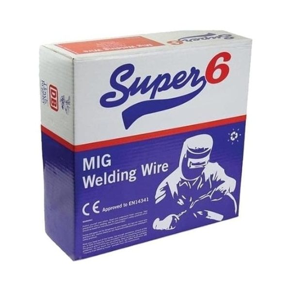 Super 6 A18 Copper Free MIG Welding Wire 0.8mm x 15kg Reel