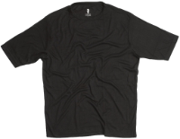 Black Thermal Short Sleeve Vest