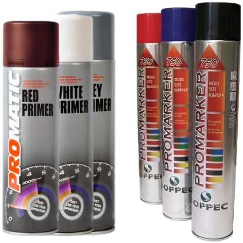 Spray Paints In Aerosol Cans