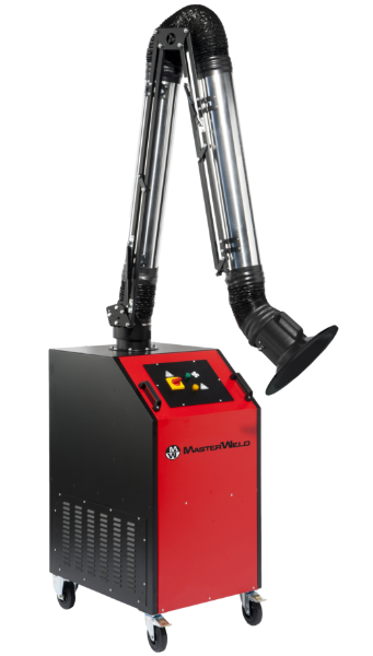 Welding Fume Extractor with Heavy Duty Self Supporting Arm