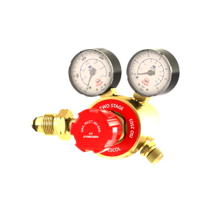 Wescol Side Entry Acetylene 1.5 Bar Two Stage Regulator