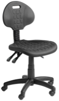 Fully Ergonomic Industrial PU Welders Chair 470mm-600mm