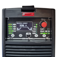 MasterWeld 221 AC/DC Water-Cooled TIG Welder 230V Control Panel
