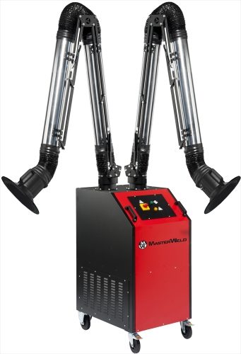 Welding Fume Extractor with 2 x Flexible Self-Supporting Arms
