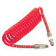 PCL Coiled Air Hose 7.5 Metre with 1/4" Swivel Ends